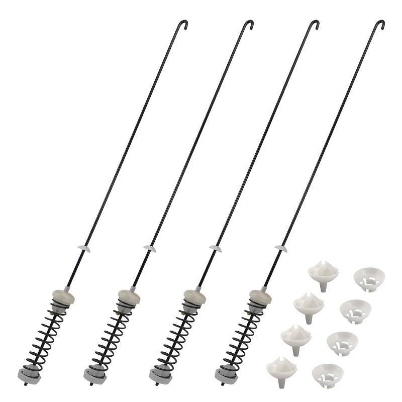 lot 461417 image: Washer Suspension Rods Fit for Ken-More Whirlpool Maytag Washer WTW5100HW2 WTW5105HW0 WTW6120HC0 WTW6120HW0 WTW6120HW1 MVW6200KW2 MVW6230HW0 WTW5100HC2 MVW6200KW1 WTW6120HW2 WTW6120HC2 8TWTW5057PW1