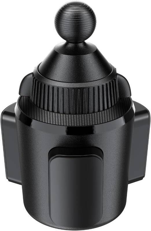 lot 461438 image: APPS2Car Cup Holder Base with 1 Ball, Expandable Car Mount for B-Size Arms  1 ball for RAM B-size, fits 3-4 cups, anti-slip, alloyABS, tool-free. No arm.