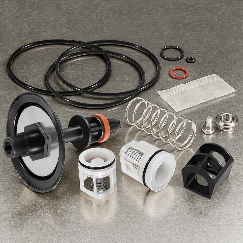 lot 452168 image: Replace for Watts 009M2 1 Total Repair Kit - for 1 009M2 & 009 LF009 Reduced Pressure Zone Assemblies - Include Relief Valve, First & Second Check Valve Kit - 0887793 RK 009M2-T Total Repair Kit