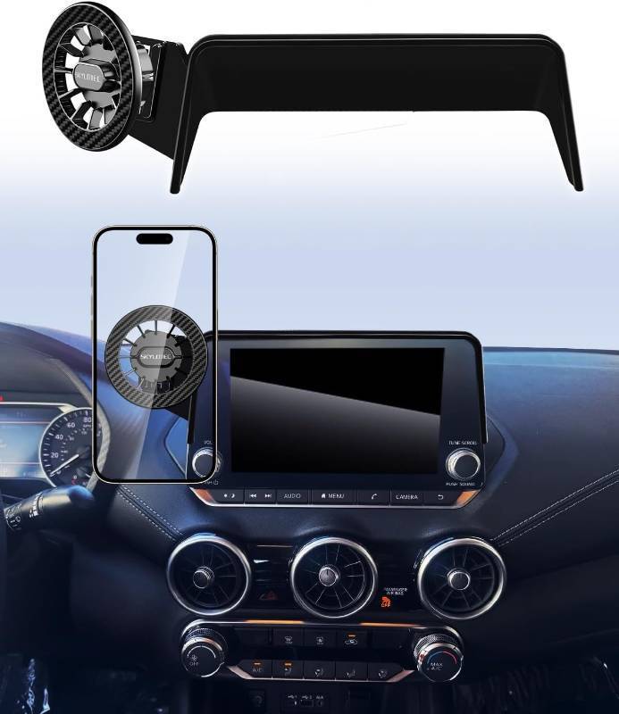 lot 452170 image: SKYLOTEC Car Phone Holder for Nissan Rogue 2021-2026Altima 2019-2025  2020-2025 Sentra Accessories 8-inch Screen, Magnetic Cell Phone Mount for iPhone Samsung (Not for Sentra S)