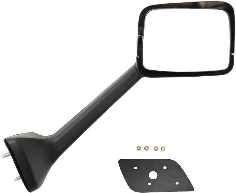 lot 452114 image: Hood Mirror Compatible with International LT, Truck Right Side Chrome Hood Mirror