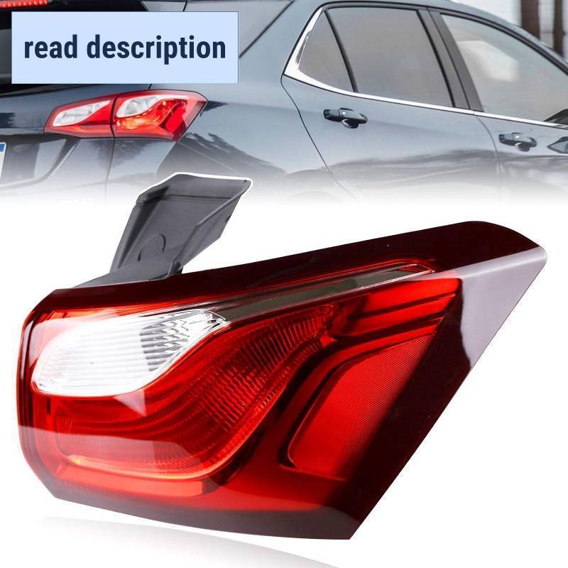 lot 452145 image: Lochnchn Halogen Tail Light Assembly Compatible with Chevy Equinox 2018 2019 2020 Right Passenger Side Taillight Rear Outer Tail Lamp Replace 84769836