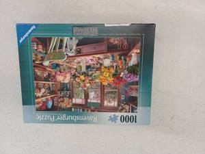 lot 19429 image: Ravensburger 1000 Piece Puzzle - Flower Shop