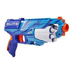 lot 19433 image: Hasbro Nerf Elite Disruptor Blaster Reflex Blue