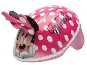 lot 19436 image: Disney Minnie Mouse 3D Toddler Bike Helmet