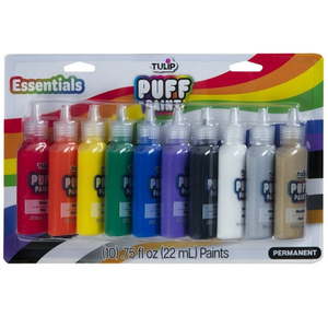 lot 19440 image: Tulip Puff Fabric Paint 10-Pack 0.75 fl oz 47590
