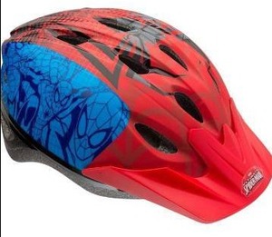 lot 19441 image: Spider-Man Child Bicycle Helmet