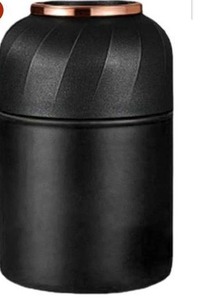 lot 19451 image: VOAS 500ml Stainless Steel Vacuum Insulated Food Jar Black