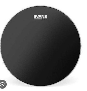 lot 19465 image: Evans Onyx Tom Drumhead 10 Inch