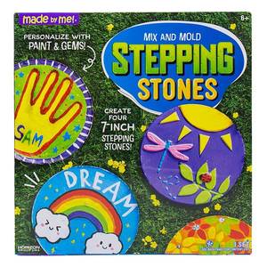lot 19491 image: Made By Me Mix And Mold Stepping Stones Craft Kit