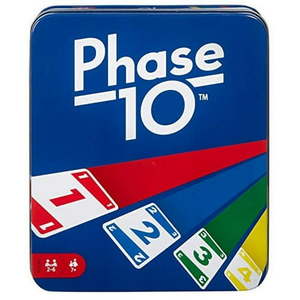 lot 19507 image: Mattel Phase 10 Card Game Tin GKD74