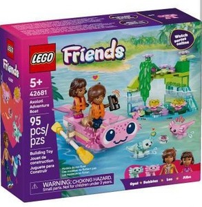 LEGO Friends Axolotl Adventure Boat Set 42681