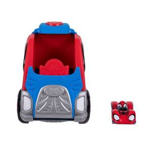 lot 19534 image: Spidey and His Amazing Friends Transforming Hauler Raceway