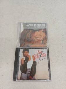 lot 19540 image: Janet Jackson Number Ones & Toni Braxton CD Bundle