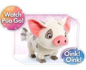 lot 19547 image: Moana Walk & Snort Pua Feature Plush