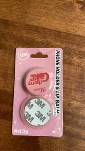 lot 177 image: Phone Holder &amp Lip Balm 3g -&nbsp