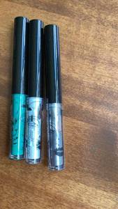 lot 241 image: Liquid Eyeliner Pens Assorted Colors Lot of 3 -&nbsp