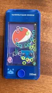 lot 244 image: Handheld Game Console 330ml Pinball Water Game -&nbsp