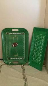 lot 257 image: Football Touchdown Clipboard and Field Tray Lot -&nbsp
