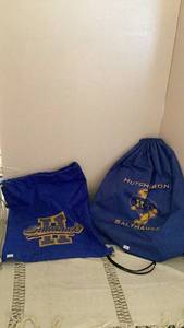 lot 287 image: Hutchison Salthawks School Spirit Drawstring Bags Lot of 2 -&nbsp
