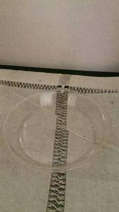 lot 307 image: Pyrex 25cm Clear Oval Plate  -&nbsp