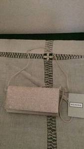 lot 313 image: Merona Womens purse with Lace Trim and Straps