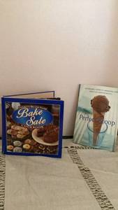 lot 323 image: Lot of 2 Cookbooks Bake Sale Cookbook and The Perfect Scoop -&nbsp