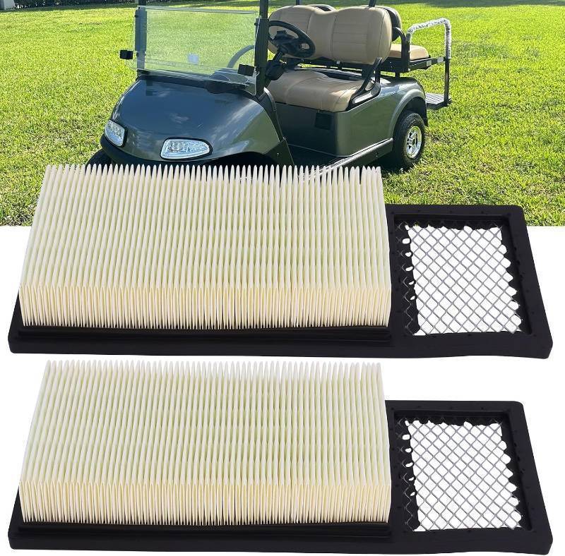lot 65863 image: Podoy 72368G01 Golf Cart Air Filter SINGLE FILTER Pack Replacement with Intake Screen  Compatible with EZGO TXT Medalist 1994-2005 4 Cycle Gas 295cc 350cc Golf Carts, Replaces 72368-G01 72084-G01 721