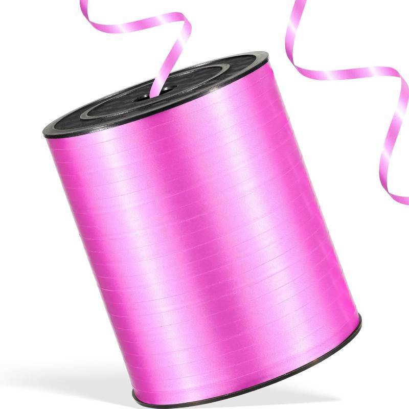 lot 67527 image: 600 Yards Hot Pink Curling Ribbon 15 Hot Pink Balloon String with Spool, Thin Balloon Ribbon for Gift Wrapping Crafts Birthday Christmas Baby Shower Halloween Florist