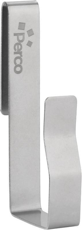 lot 67671 image: Perco Price Marker Label Gun Clip - Universal Stainless Steel Belt Clip - Designed to Fit All Pricing Gun Models for Convenient Handling and Effortless Labeling