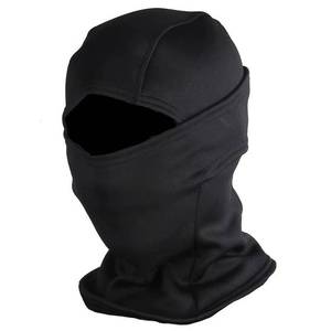 lot 66715 image: Balaclava Tactical Hunting Mask Hood Warm Fleece Lined Waterproof Ski Mask BLACK