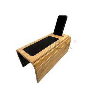 lot 85592 image: NEW Sofa Arm Tray Bamboo Sofa Tray Table Couch Armrest Flexible and Foldable
