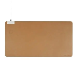 lot 85603 image: Limitless DeskPad Pro 10W Wireless Surface Mat with Cable Tan