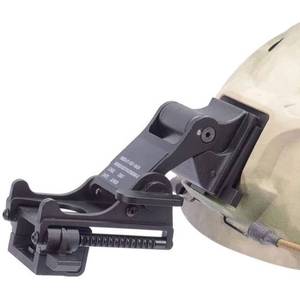 lot 85613 image: Metal NVG Mount Bracket for PVS-14 PVS-7 Night Vision Helmet Shroud BLACK