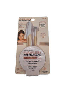 lot 5593 image: NEW DermaPlane Travel Pack Facial Exfoliator & Hair Remover