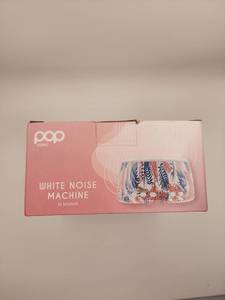 lot 67674 image: Pop white noise machine. Open box tested and works.