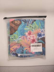 lot 67678 image: WDIRARA Mens Tropical Swim Trunks Pockets Multicolor Large