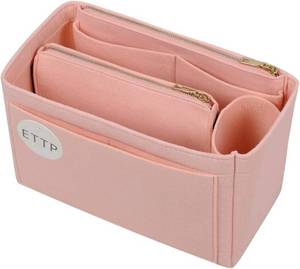 lot 67734 image: Purse Organizer, Felt Bag Organizer Insert Purse Organizer For LV Speedy, Neverfull, Tote, Handbag,Shape MISSING REMOVABLE WALLET