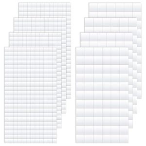 lot 67761 image: Pack of 1320 Small Adhesive Dots, Double Sided White Foam Square 3D Adhesive Pads, Double-Sided Adhesive Dots, Adhesive Strips for Halloween, Christmas, Crafts, Paper, Plastic (12 mm and 6 mm)