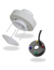 lot 67763 image: alizzy USB Plug 4 Ultrasonic Mist Maker with Super Upgraded Splash Guard, Indoor Fountain Water Feature Halloween Cauldron Mini Fog Machine, Air humidifier Portable Reptile Fogger