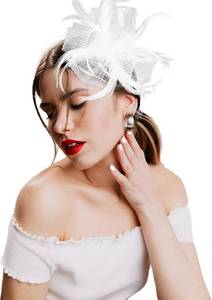 lot 67803 image: Kidukso Vintage Hats Mesh Bridal Headdress, Ladies Dinner Dresses with Accessories Fascinators Women Tea Party