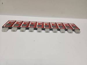 lot 2 image: Elprof Lot of 10 Handheld Digital Thermometer Devices with Cases