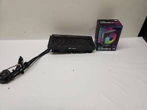 lot 22 image: Corsair Liquid CPU Cooler and Cooler Master Air Cooler Bundle