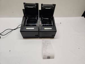 lot 54 image: Thermal Receipt Printer Lot 2 Units APR80-1 SEB CB810-USB