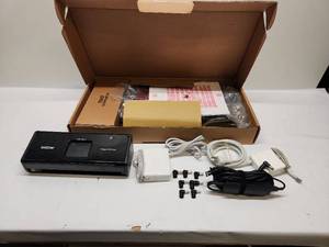 lot 81 image: Brother ADS-1000W Image Center Portable Document Scanner & Premier mounts Universal Tilt TV Wall Mount