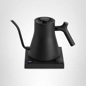 lot 20225 image: Fellow Stagg EKG Electric Pour-Over Kettle with Variable Temperature Control  0.9L  Matte Black - Retail $200