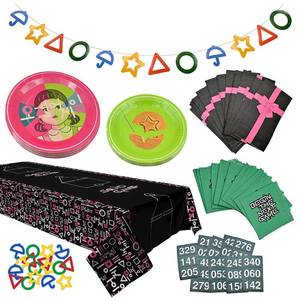 lot 20252 image: Weveel Squid Game Halloween Party Bundle Pack