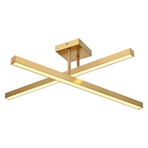 lot 20281 image: WINSHEN LED 3000K Ceiling Light Fixture in Gold Finish, Modern Warm White Rotatable Design Flush Mount Ceiling Lighting for Dining Room Bedroom Foyer - Retail $79