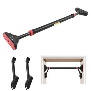 lot 20283 image: LADER Pull Up Bar for Doorway, Strength Training Pull-Up Bars with No Screw, Chin Up Bar with Suppprt Frame,Level Mete, Max Load Bearing 1100LBS - Retail $25,524
