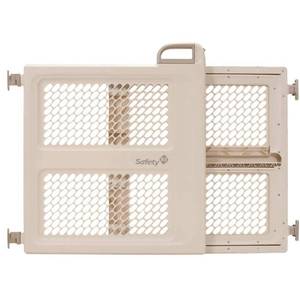 lot 20287 image: Safety 1st Lift  Lock & Swing Dual-Mode Gate  White - Retail $60